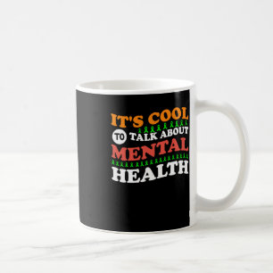 Psychische Gesundheit beendet die Stigma Psycholog Kaffeetasse