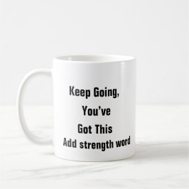 Psychische Gesundheit Behalte Sie dieses motiviere Kaffeetasse