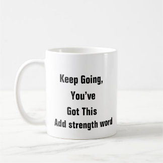Psychische Gesundheit Behalte Sie dieses motiviere Kaffeetasse