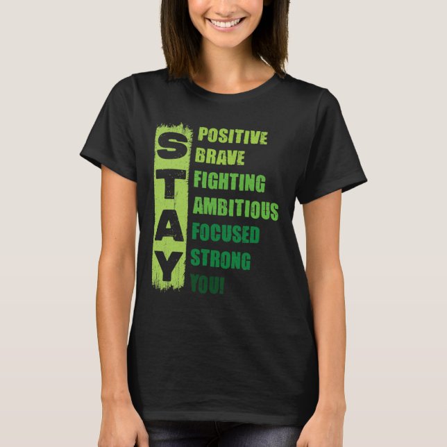 Psychische Gesundheit Bewusstsein Apparell Männer  T-Shirt (Vorderseite)