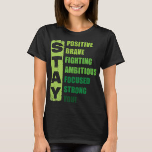Psychische Gesundheit Bewusstsein Apparell Männer  T-Shirt