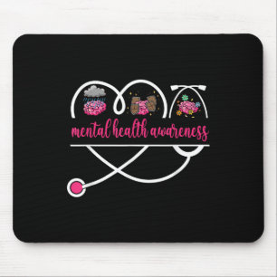 Psychische Gesundheit Bewusstsein Krankenschwester Mousepad