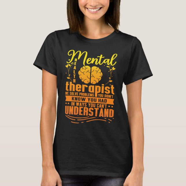 Psychische Gesundheit Bewusstsein Psychische Gesun T-Shirt (Vorderseite)