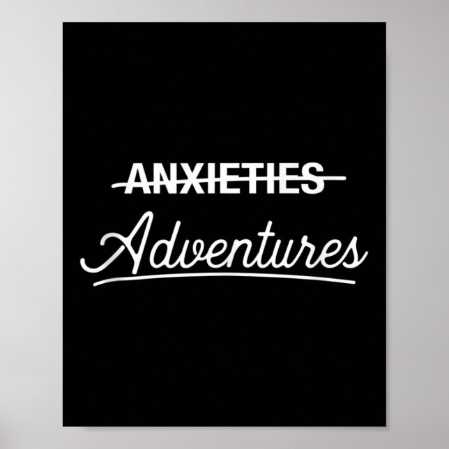 Psychische Gesundheit Bewusstsein Shirts Abenteuer Poster (Vorne)