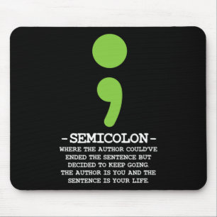 Psychische Gesundheit Bewusstsein Suizidprävention Mousepad