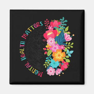 Psychische Gesundheit Blume verbreiten psychische Magnet