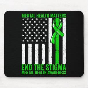 Psychische Gesundheit Das Bewusstsein für psychisc Mousepad