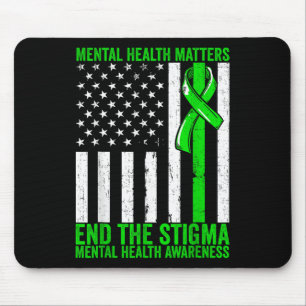 Psychische Gesundheit Das Bewusstsein für psychisc Mousepad
