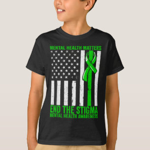 Psychische Gesundheit Das Bewusstsein für psychisc T-Shirt