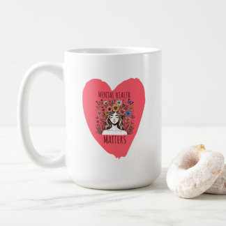 Psychische Gesundheit Kaffeetasse