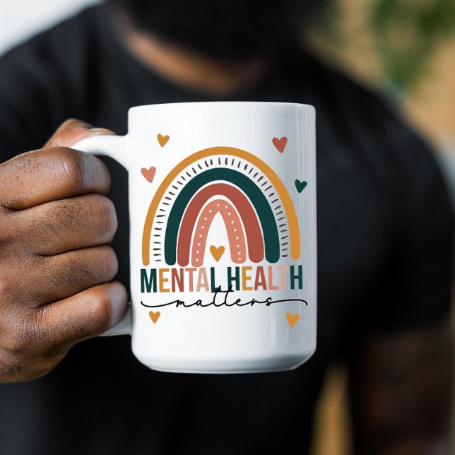 Psychische Gesundheit Kaffeetasse (Mental Health Matters, mental health awareness, mental health, self-care, self-care mug, self care, )