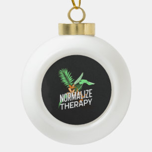 Psychische Gesundheit Keramik Kugel-Ornament