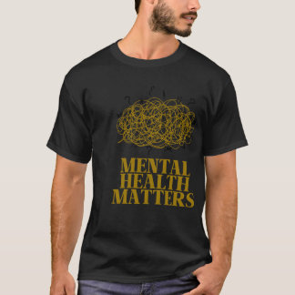 Psychische Gesundheit, Lächeln Behalten, positiver T-Shirt
