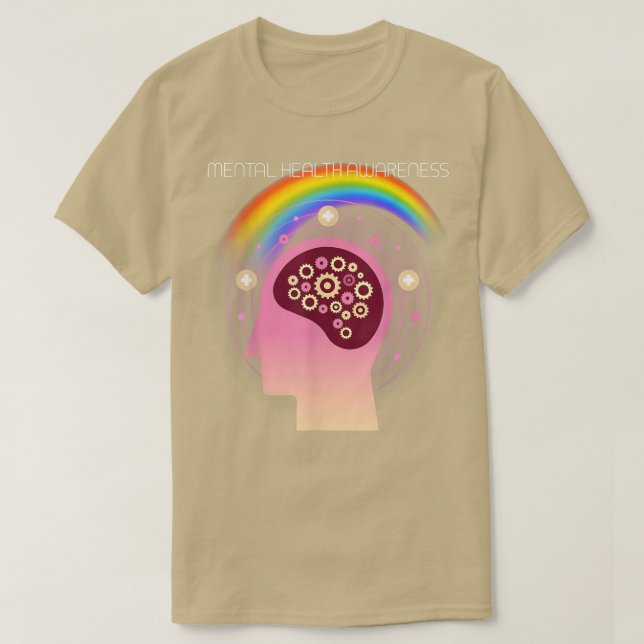 Psychische Gesundheit Lgbtq4504 2008 T-Shirt (Design vorne)