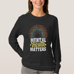 Psychische Gesundheit Materie Psychologie des mens T-Shirt