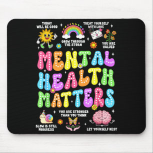 Psychische Gesundheit menschliches Gehirn Krankhei Mousepad