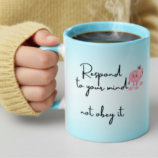 Psychische Gesundheit Positive Zitate Affirmatione Tasse