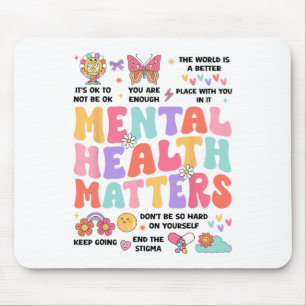 Psychische Gesundheit Problem Autismus Aufklärung  Mousepad