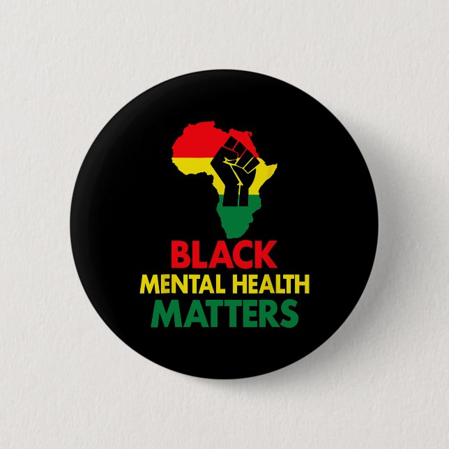 Psychische Gesundheit Psychische Autismus Bewussts Button (Vorderseite)