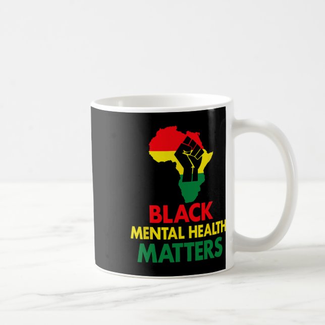 Psychische Gesundheit Psychische Autismus Bewussts Kaffeetasse (Rechts)