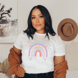 Psychische Gesundheit | Rainbow Peach Candy T-Shirt