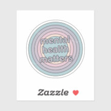 Psychische Gesundheit | Retro Circle French Gray