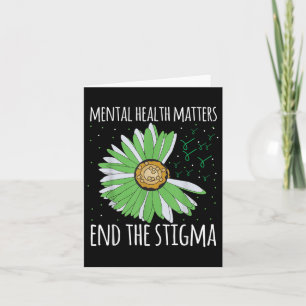 Psychische Gesundheit S beendet das Stigma-Bewusst Karte