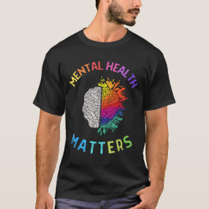 Psychische Gesundheit S, Bewusstsein für psychisch T-Shirt