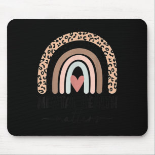 Psychische Gesundheit S Bewusstsein Leopard Boho R Mousepad