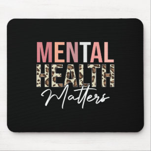 Psychische Gesundheit S Leopard Human Mental Healt Mousepad