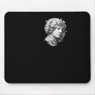 Psychische Gesundheit S (monochrome Version) Mousepad