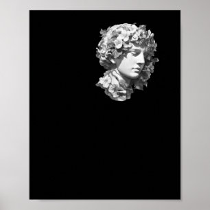 Psychische Gesundheit S (monochrome Version) Poster