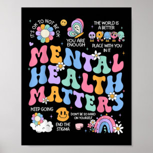 Psychische Gesundheit S Sensibilisierung für Erkra Poster