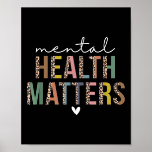 Psychische Gesundheit S Sensibilisierungsgrad für Poster
