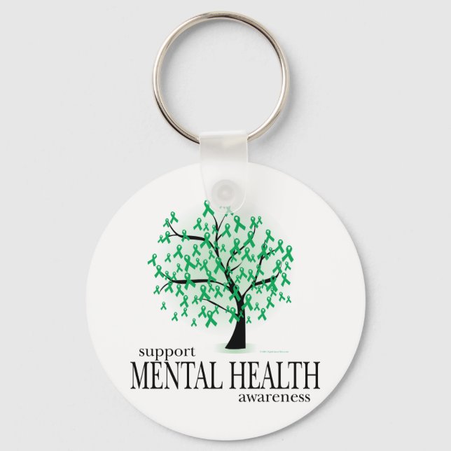 Psychische Gesundheit Schlüsselanhänger (Vorderseite)