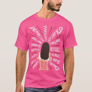Psychische Gesundheit Selbstmord Bewusstseinsbildu T-Shirt