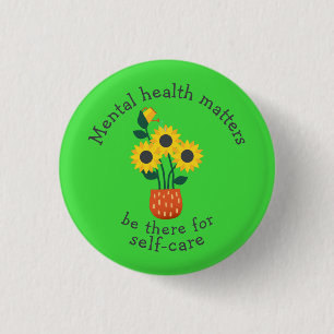 Psychische Gesundheit: Selbstversorgung Button