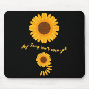 Psychische Gesundheit Semikolon Sonnenblume Suizid Mousepad