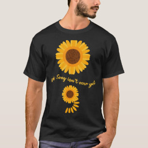 Psychische Gesundheit Semikolon Sonnenblume Suizid T-Shirt