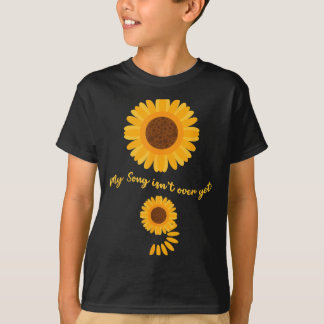 Psychische Gesundheit Semikolon Sonnenblume Suizid T-Shirt