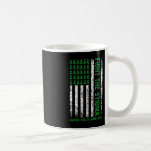 Psychische Gesundheit Sensibilisierung für die Sti Kaffeetasse