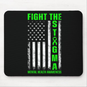 Psychische Gesundheit Sensibilisierung für die Sti Mousepad