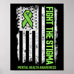Psychische Gesundheit Sensibilisierung für die Sti Poster