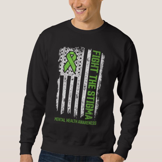 Psychische Gesundheit Sensibilisierung für die Sti Sweatshirt (Vorderseite)