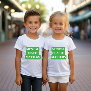 Psychische Gesundheit - Sensibilisierung verbreite Baby T-shirt