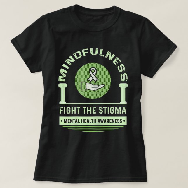 Psychische Gesundheit spielt eine Rolle bei der Be T-Shirt (Design vorne)