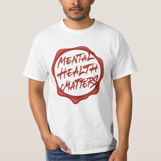 Psychische Gesundheit T-Shirt (Vorderseite)