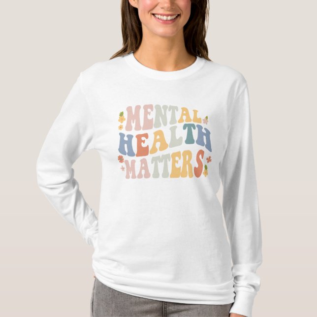 Psychische Gesundheit T-Shirt (Vorderseite)