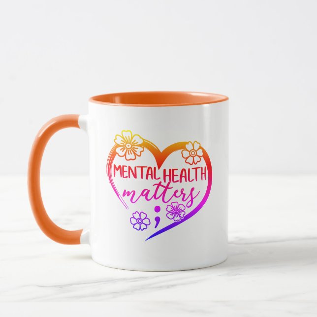 Psychische Gesundheit Tasse (Links)