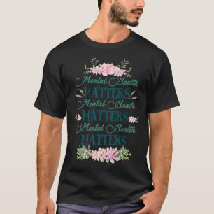 Psychische Gesundheit Themen Gewohnheitspsychische T-Shirt